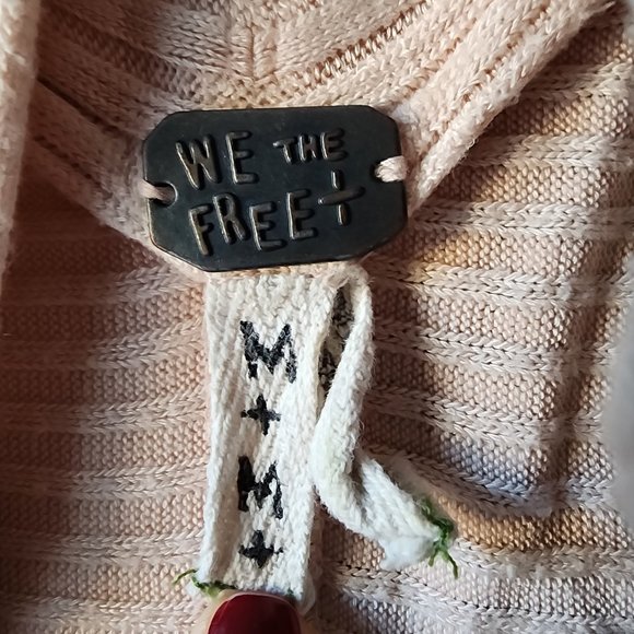 WE THE FREE - FREE PEOPLE TUNIC/JUMPER pink sz M - Picture 6 of 8